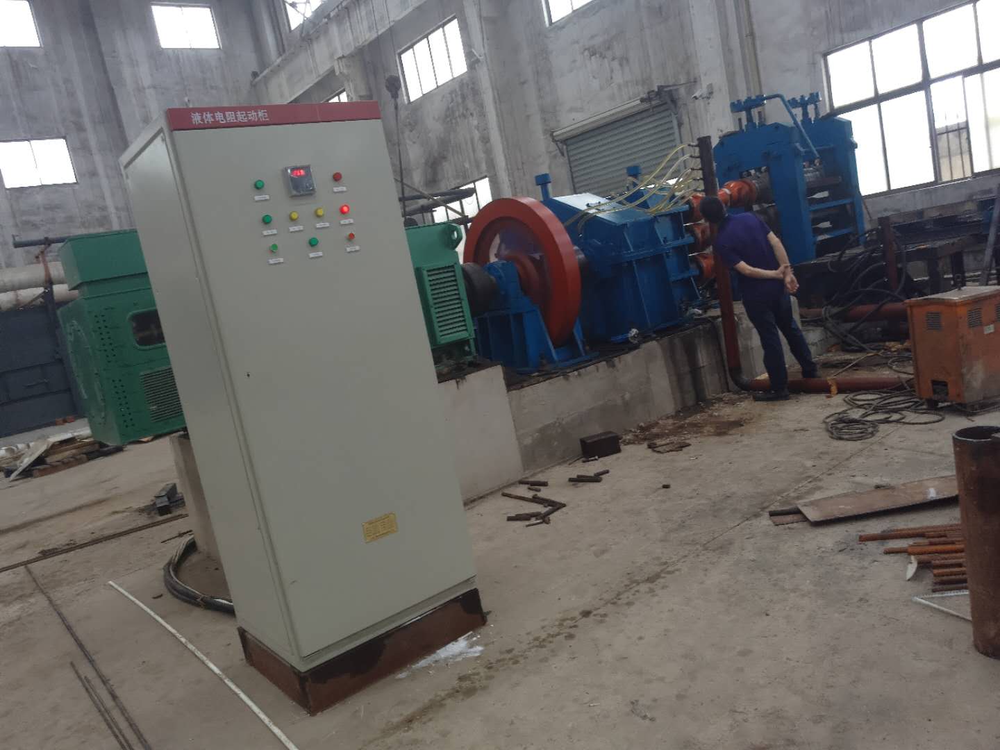 MWLS系列穿孔機液體電阻啟動水阻柜